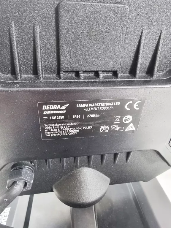 LAMPA WARSZTATOWA DEDRA DED6907 KPL IGŁA