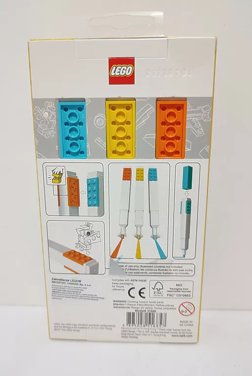 LEGO ZAKREŚLACZE 3 SZT 51685