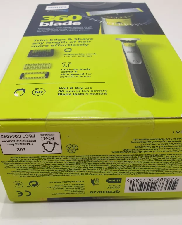 GOLARKA PHILIPS ONEBLADE QP2830/20