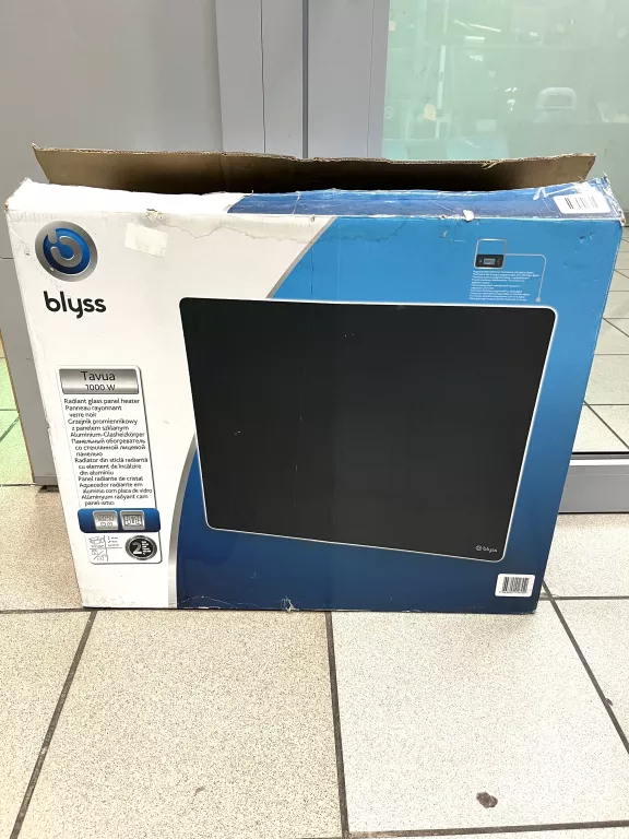 GRZEJNIK ELEKTRYCZNY BLYSS TAVUA 1000W