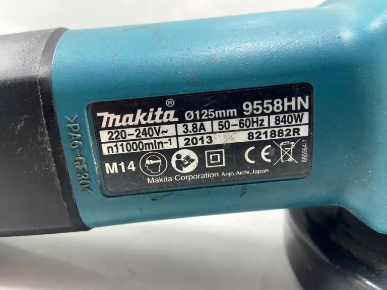 SZLIFIERKA KĄTOWA MAKITA 9558HN