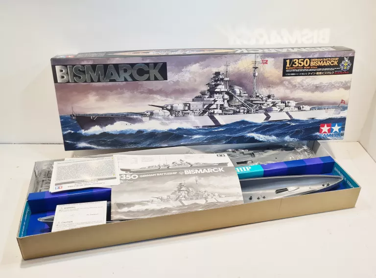 1/350 MODEL OKRĘTU BISMARCK | TAMIYA 78013
