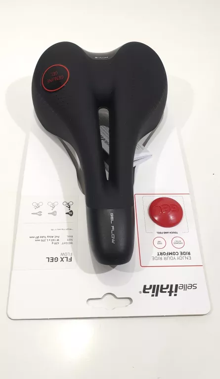 SIODEŁKO SELLE ITALIA SPORT GEL FLOW 140 MM