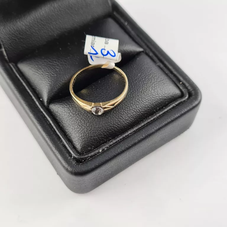 delikatny-zloty-pierscionek-oczko-333-stan-uzywany