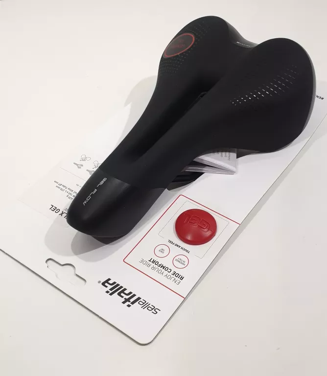 SIODEŁKO SELLE ITALIA SPORT GEL FLOW 140 MM
