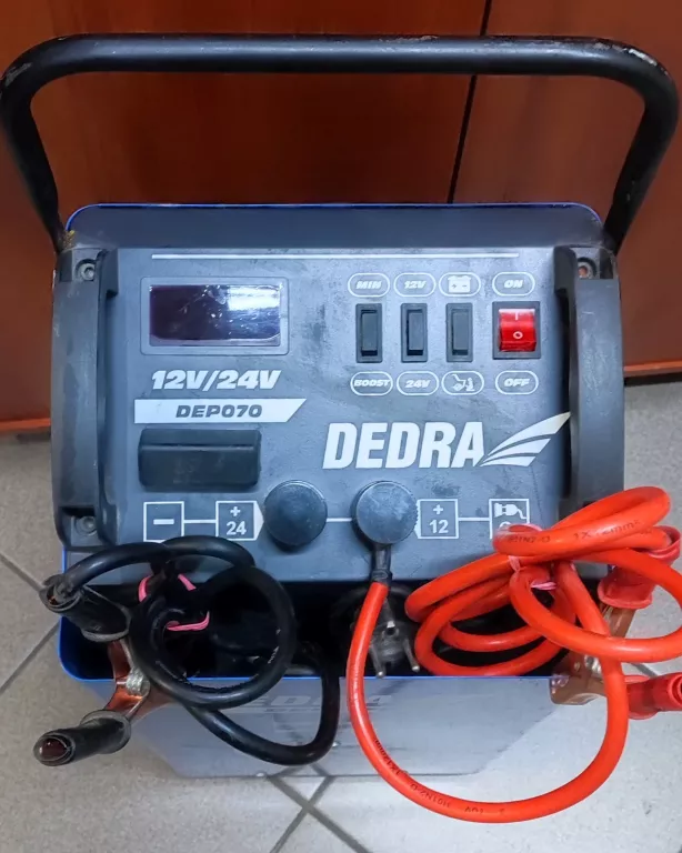 DEDRA DEP070 PROSTOWNIK+ ROZRUCH 12/24V 40-400AH