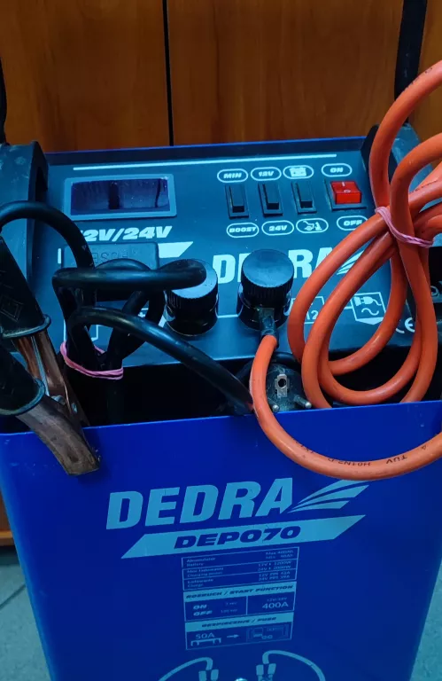 DEDRA DEP070 PROSTOWNIK+ ROZRUCH 12/24V 40-400AH