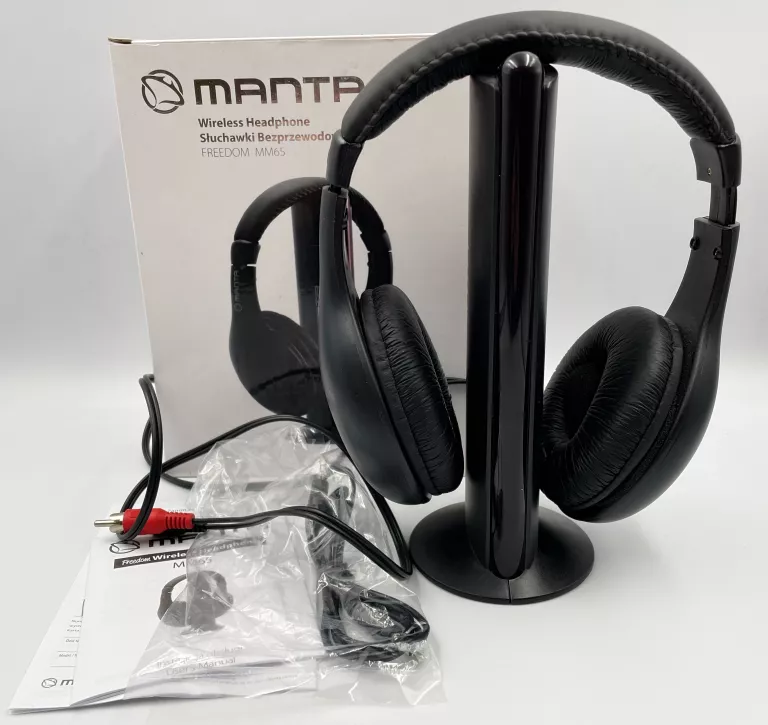 SŁUCHAWKI BEZPRZEWODOWE MANTA FREEDOM MM65