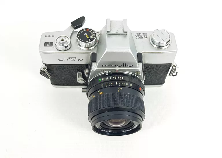 APARAT MINOLTA SRT 101 Z OBIEKTYWEM