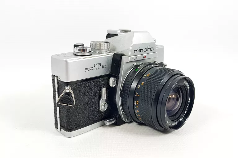 APARAT MINOLTA SRT 101 Z OBIEKTYWEM