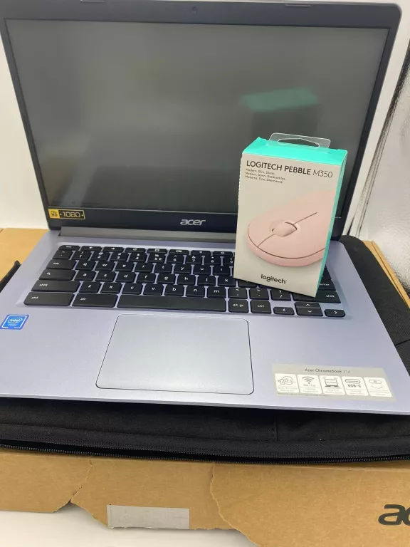 ACER CHROMEBOOK 314 ICN4020 4/128GB PUDEŁKO MYSZKA