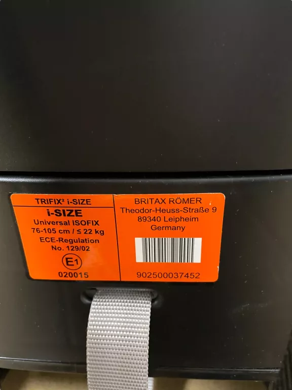 FOTELIK DZIECIĘCY BRITAX RÖMER TRIFIX2 I-SIZE