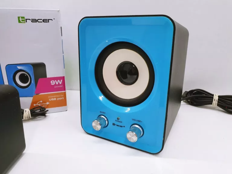 GŁOŚNIKI TRACER OMEGA BLUE USB KOMPLET
