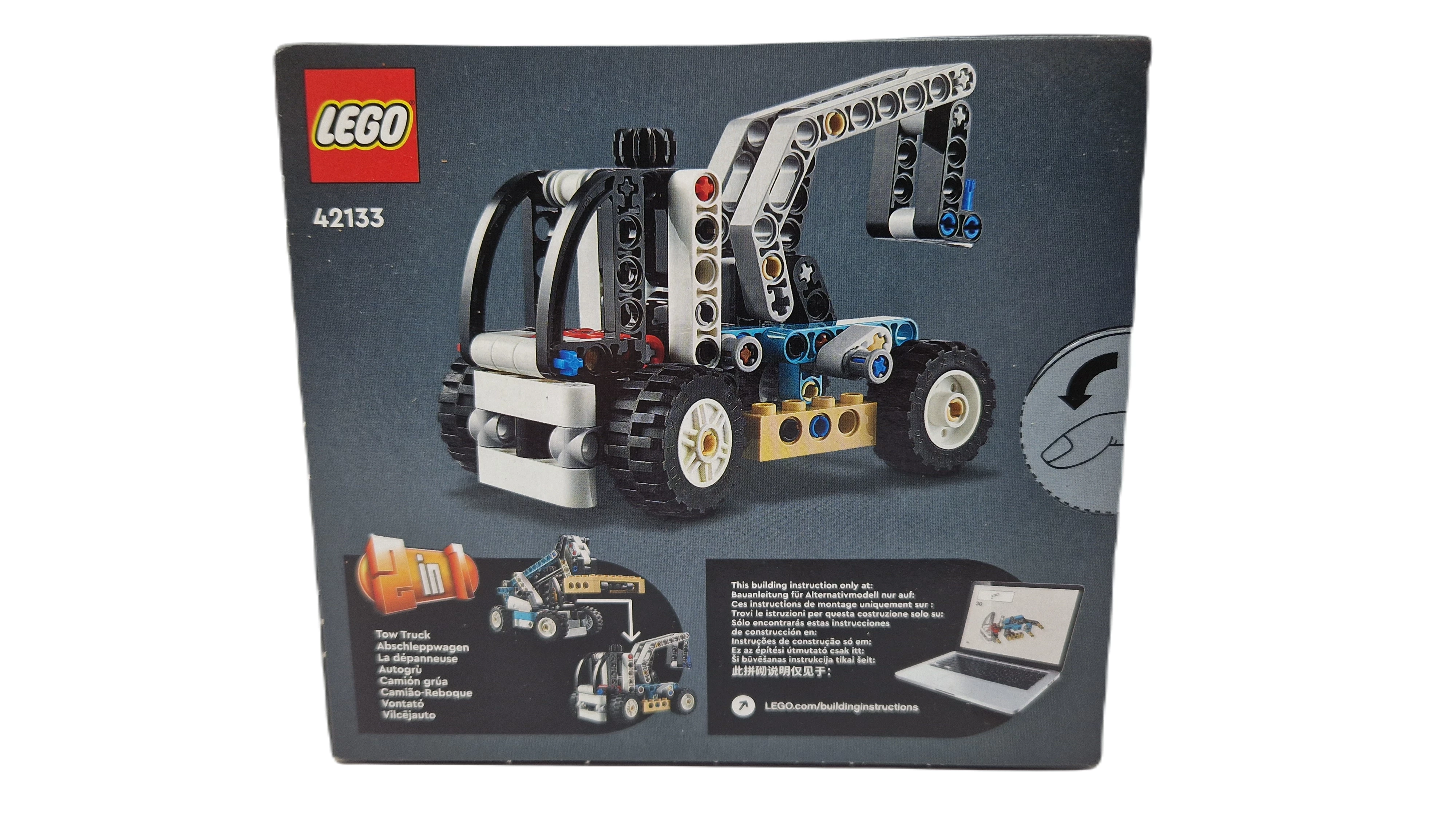 lego-technic-ladowarka-teleskopowa-42133-stan-uzywany