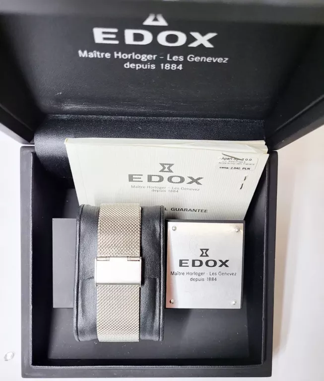 ZEGAREK EDOX LES BEMONTS ULTRA SLIM 26023/507725