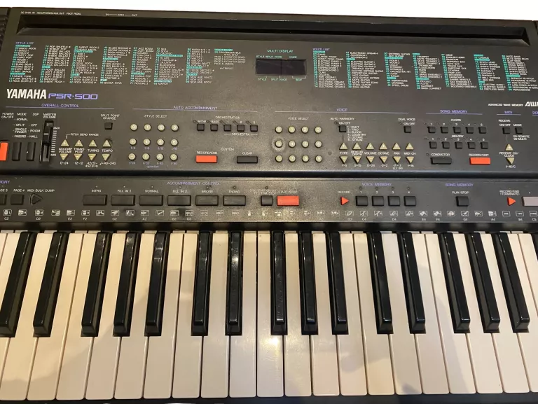 KEYBOARD YAMAHA PSR 500