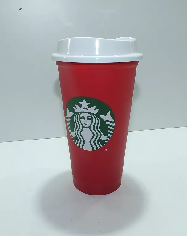 STARBUCKS KUBEK WIELORAZOWY 473ML REUSABLE ŚWIĘTA BRAK PRZYKRYWKI