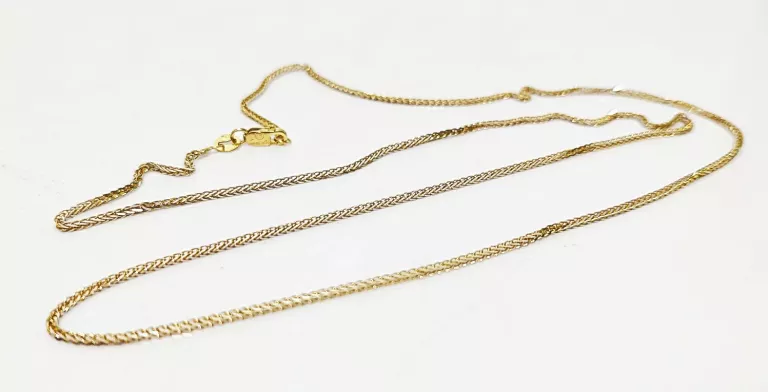 ŚLIĆŻNY ZŁOTY ŁAŃCUSZEK 585P 4,41G 60CM