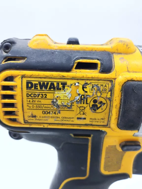 WIERTARKO WKRĘTARKA DEWALT DCD732 14,4V