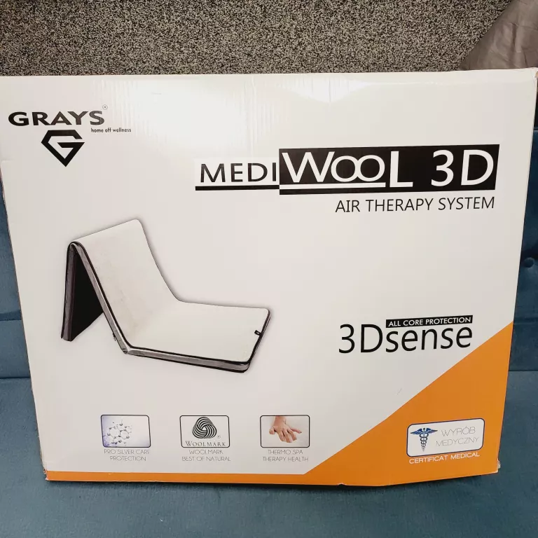 MATERAC MEDYCZNY MEDI WOOL 3D AIR THERAPY SYSTEM