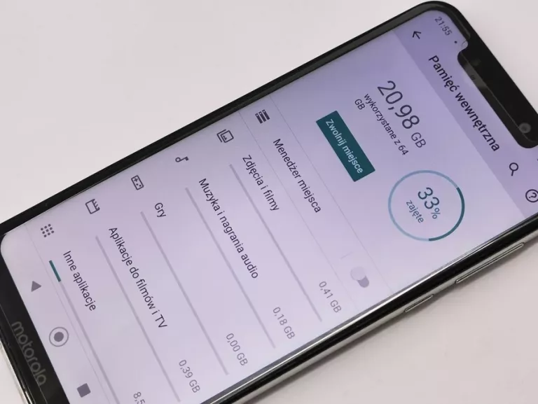 MOTOROLA ONE XT1941-4 64GB/4GB