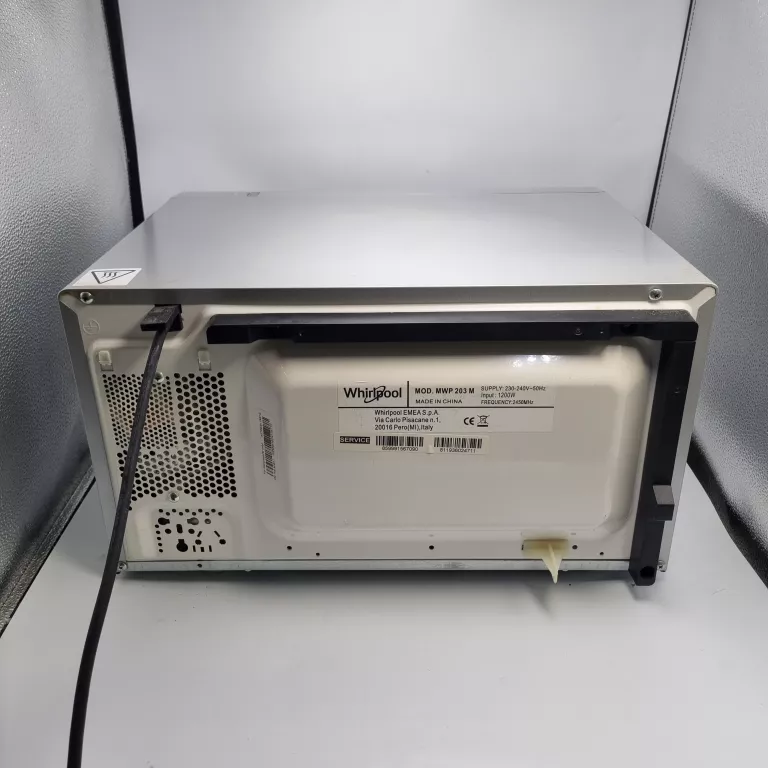 KUCHENKA MIKROFALOWA WHIRLPOOL MWP 203 MSPRAWNA