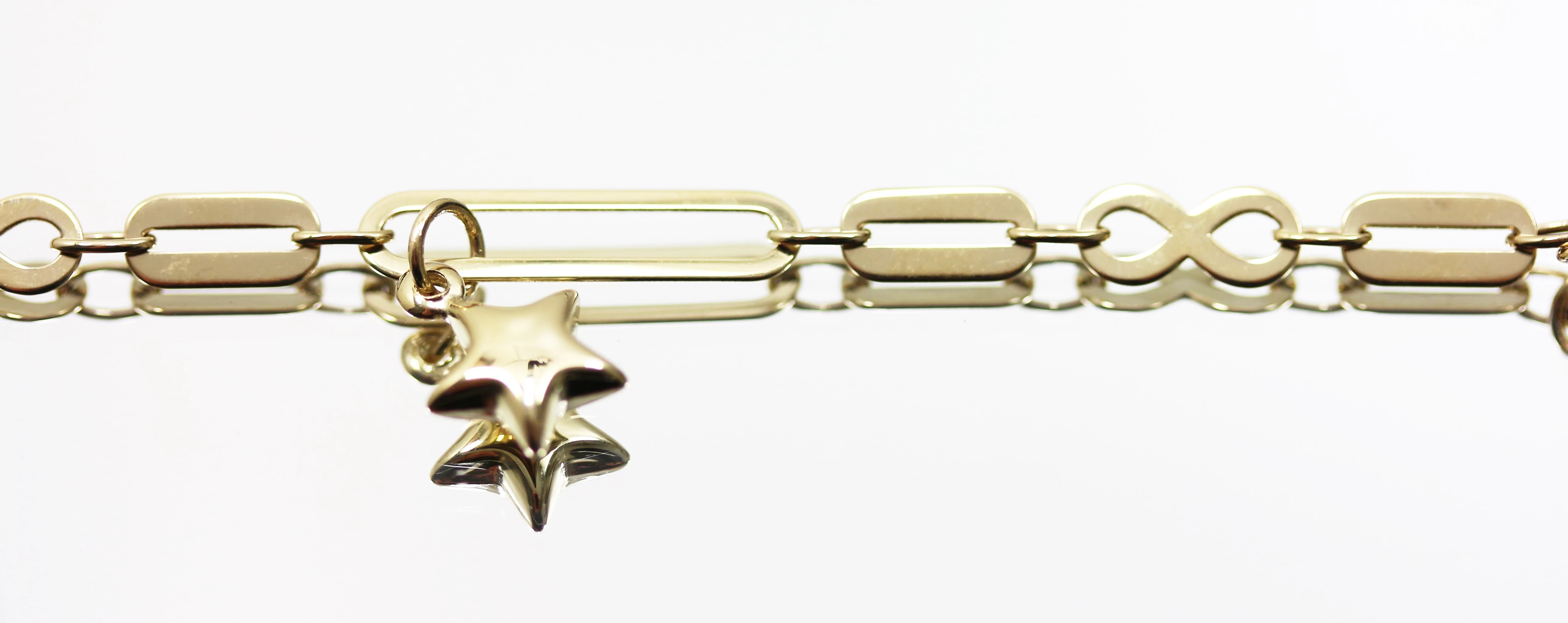 nowa-zlota-bransoletka-gwiazdki-pr585-331g-19cm-stan-nowy