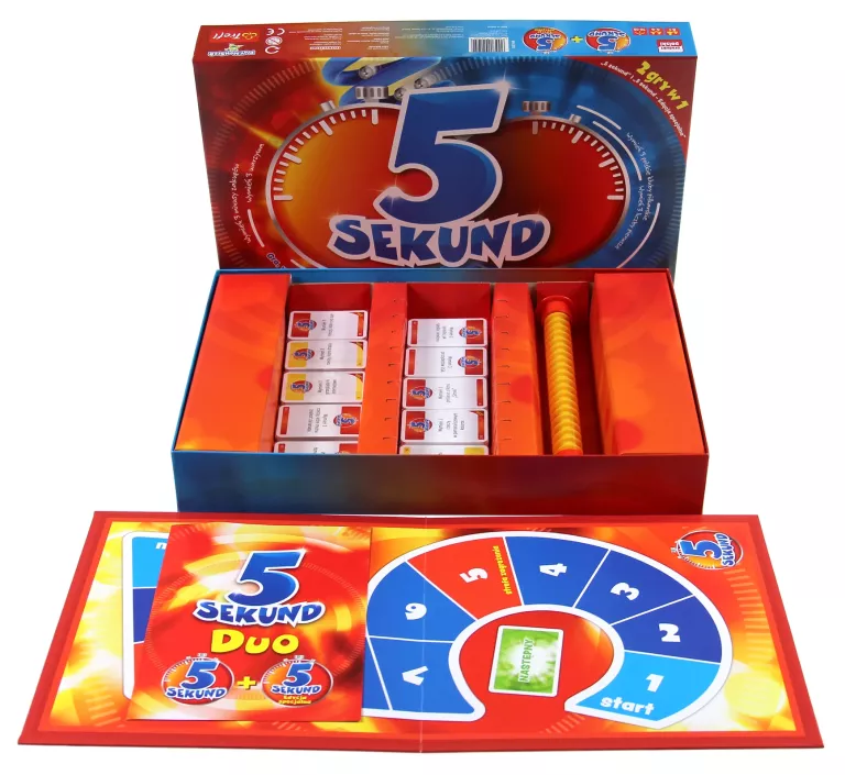 GRA PLANSZOWA TREFL 5 SEKUND DUO