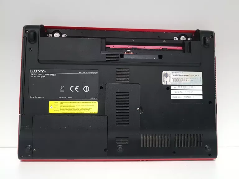 LAPTOP SONY VAIO PG-61813M