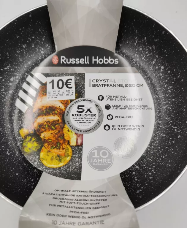 PATELNIA RUSSELL HOBBS CRYSTAL 20 CM