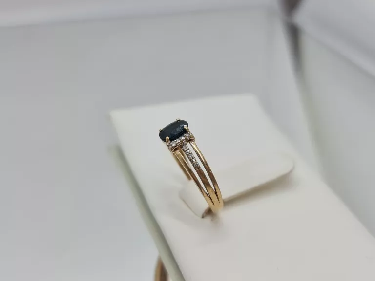 BRIJU PIERŚCIONEK ZŁOTY Z DIAMENTAMI 0,60 CT 333