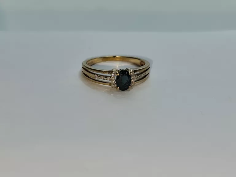 BRIJU PIERŚCIONEK ZŁOTY Z DIAMENTAMI 0,60 CT 333