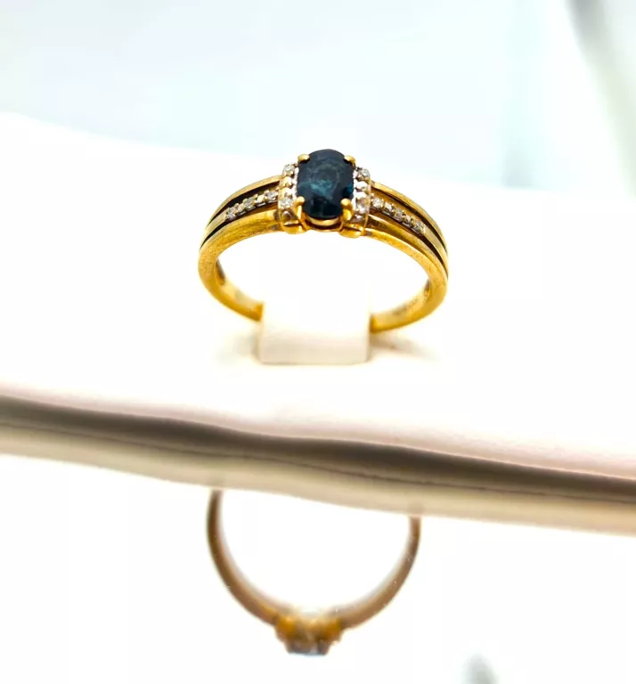 BRIJU PIERŚCIONEK ZŁOTY Z DIAMENTAMI 0,60 CT 333