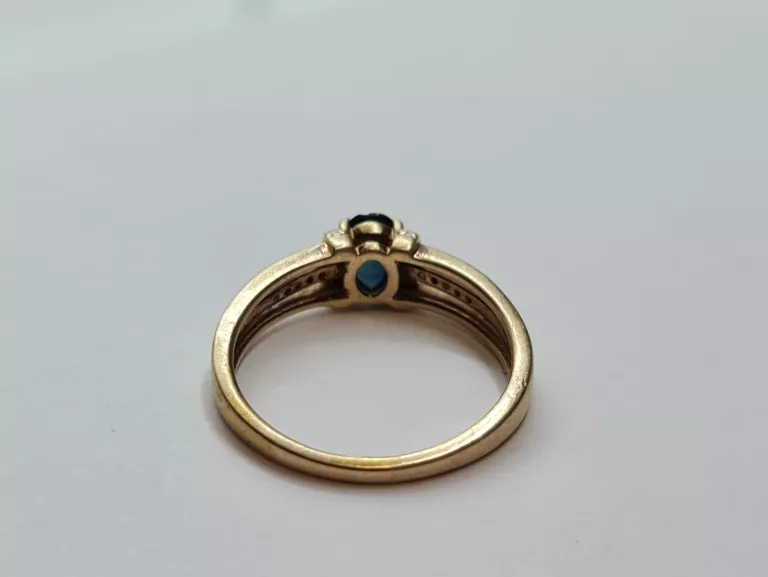 BRIJU PIERŚCIONEK ZŁOTY Z DIAMENTAMI 0,60 CT 333