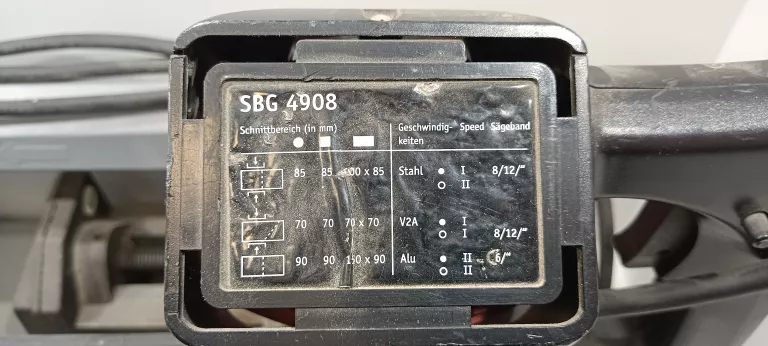 PIŁA TAŚMOWA FLEX SBG 4908