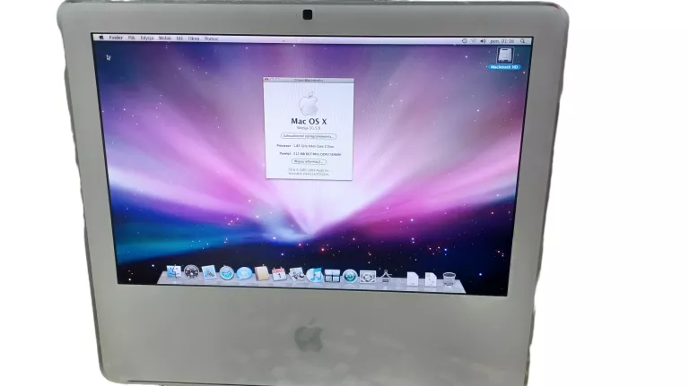 KOMPUTER APPLE IMAC A1195 160GB/512MB + MYSZKA