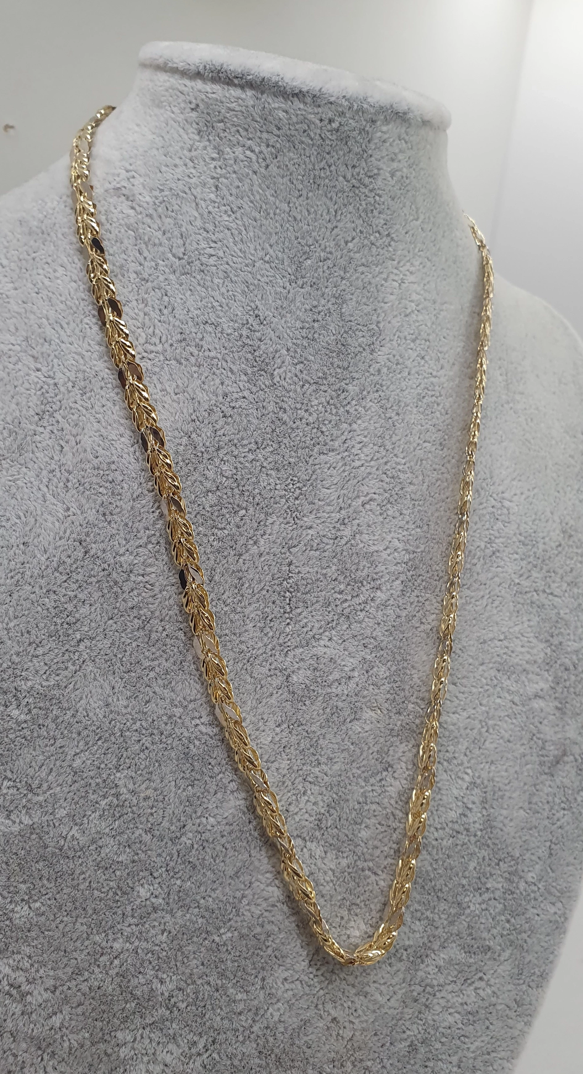 sliczny-zloty-lancuszek-585-44cm-885gr-rodzaj-wyrob-jubilerski