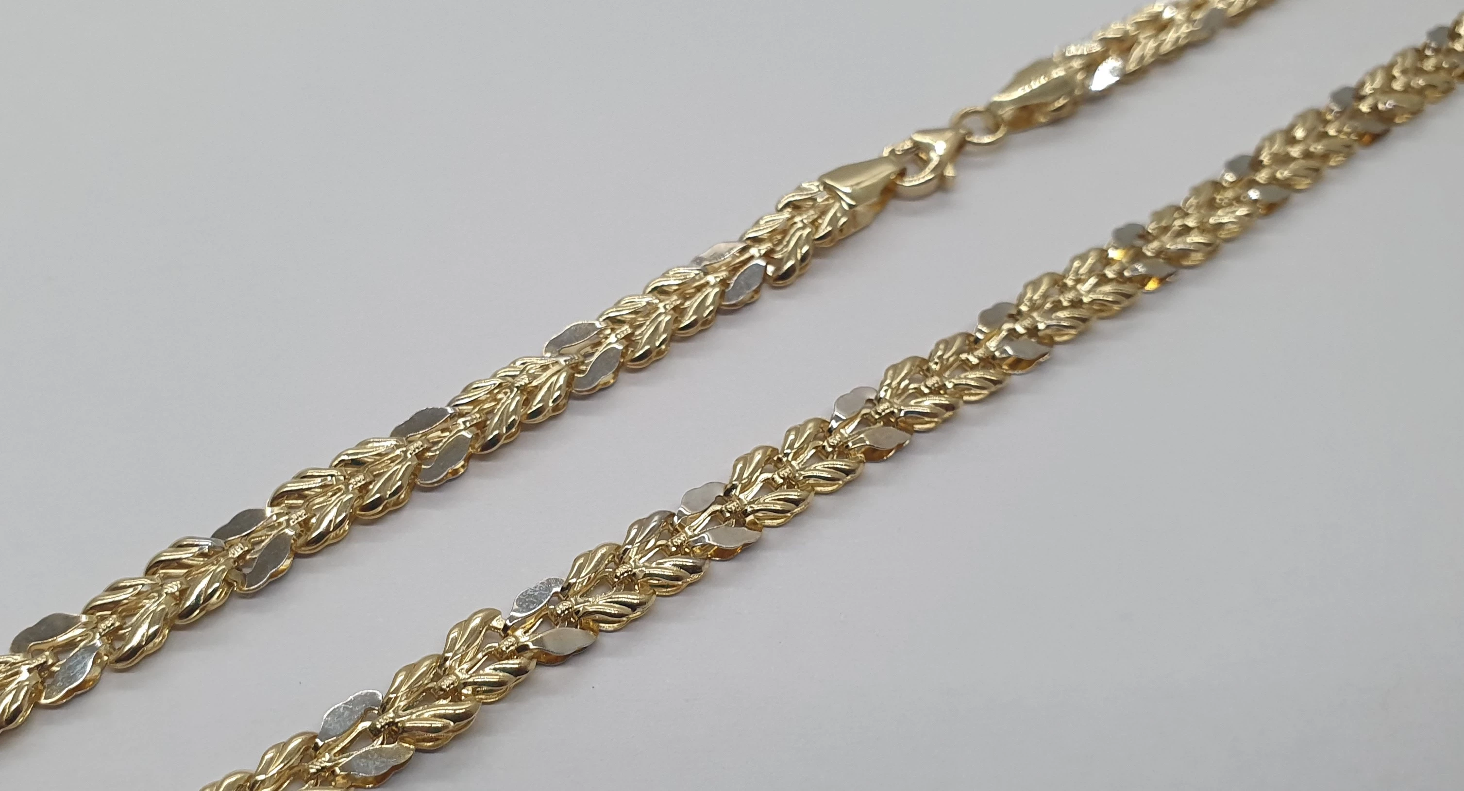 sliczny-zloty-lancuszek-585-44cm-885gr-material-zloto