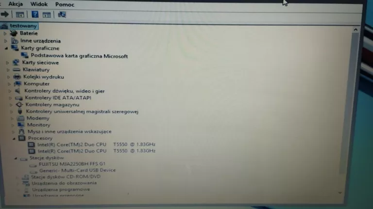 LAPTOP MEDION MD96640 3GB/INTELCORE2DUO/WIN8/250G