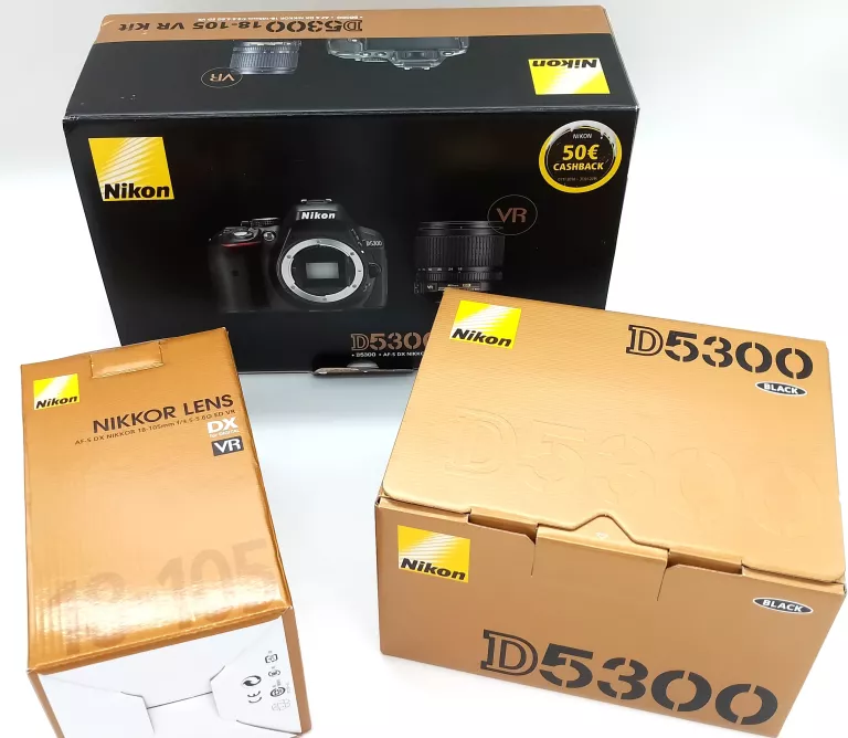 APARAT NIKON D5300 + OBIEKTYW 18-105 VR