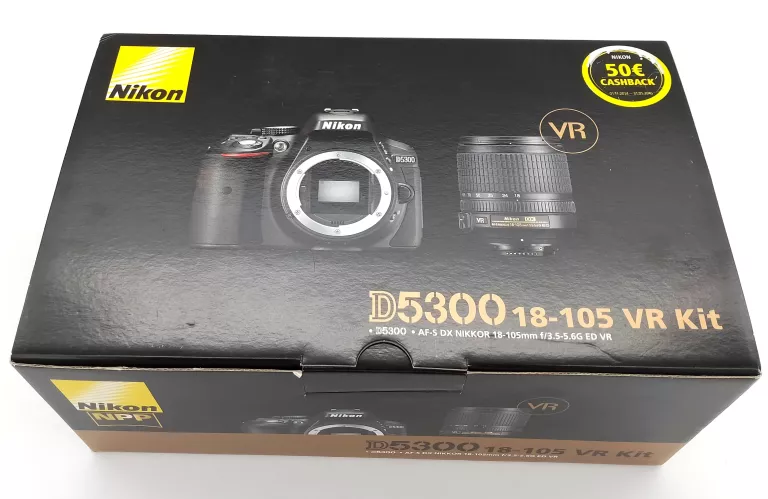 APARAT NIKON D5300 + OBIEKTYW 18-105 VR