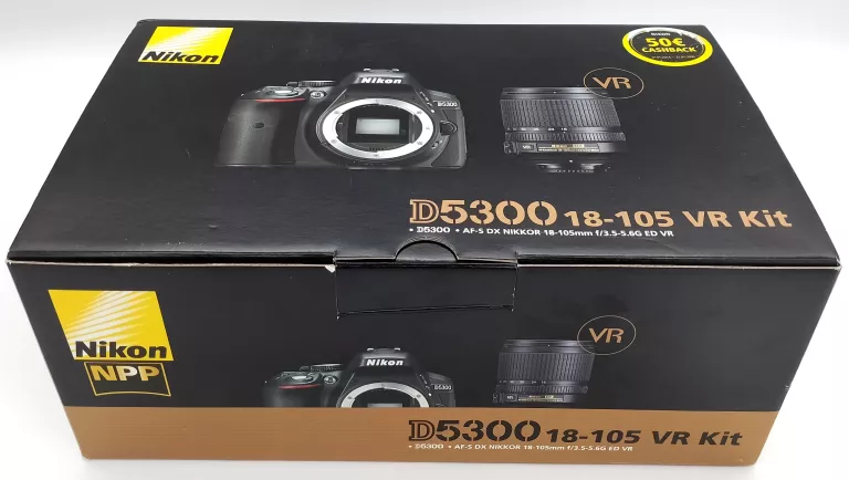 APARAT NIKON D5300 + OBIEKTYW 18-105 VR