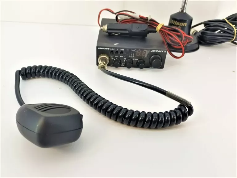 CB RADIO PRESIDENT JOHNNY 2 + ANTENA