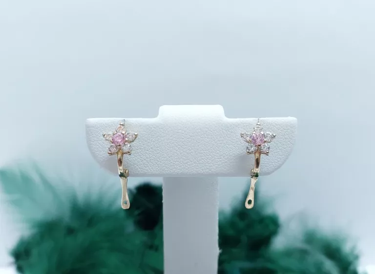 okazja-sliczne-zlote-kolczyki-kwiatki-585-mickiewicza-6019-bielsk-podlaski