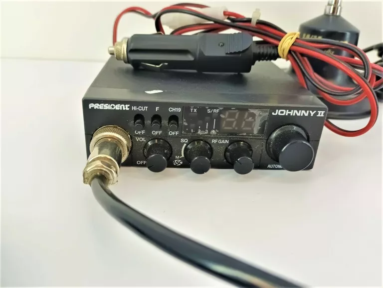 CB RADIO PRESIDENT JOHNNY 2 + ANTENA