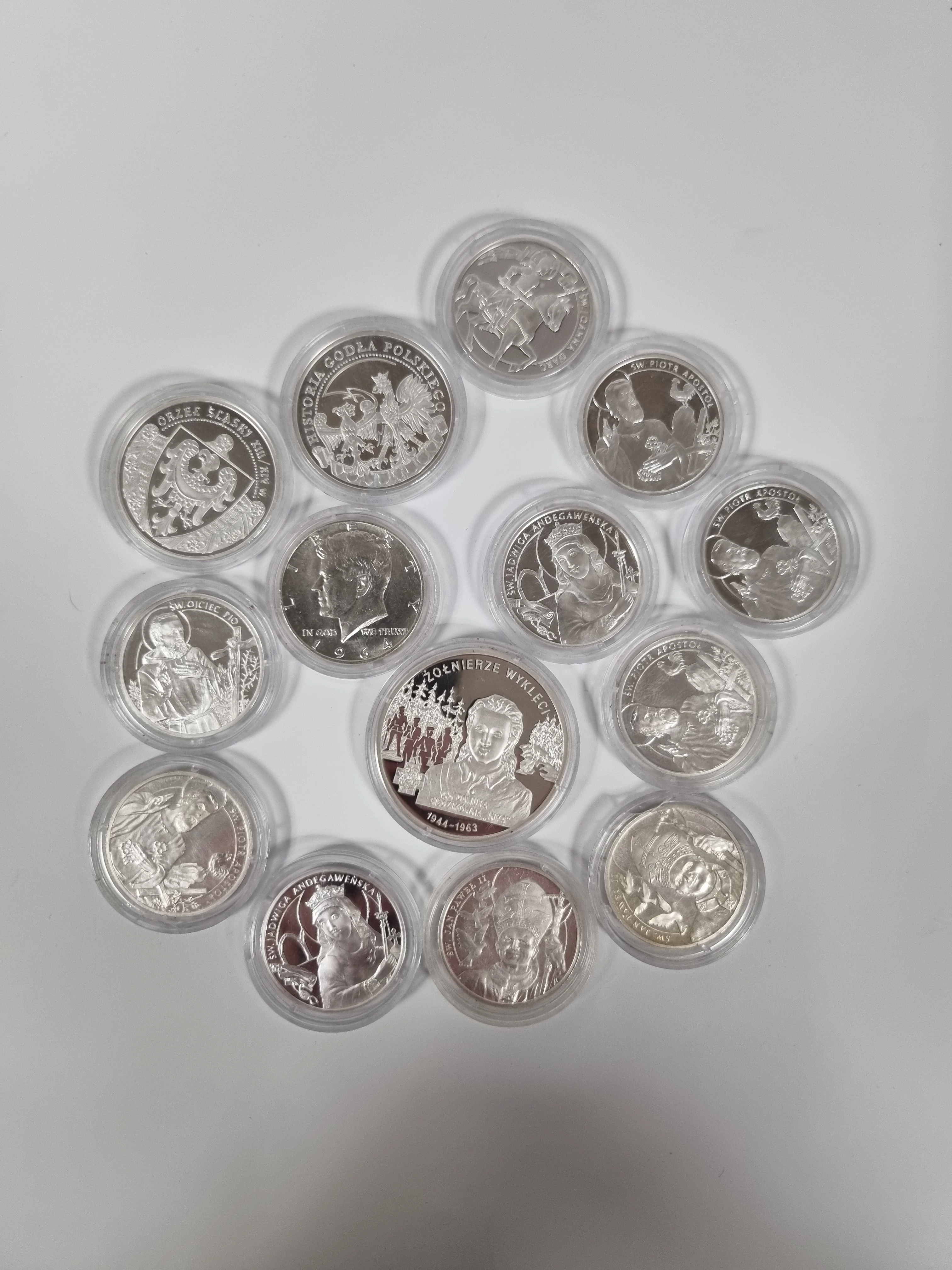 monety-srebrne-z-certyfikatami-13szt-151gram-proba-999