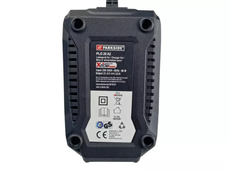 SZLIFIERKA KĄTOWA PARKSIDE PWSA 20-LI B3 20V
