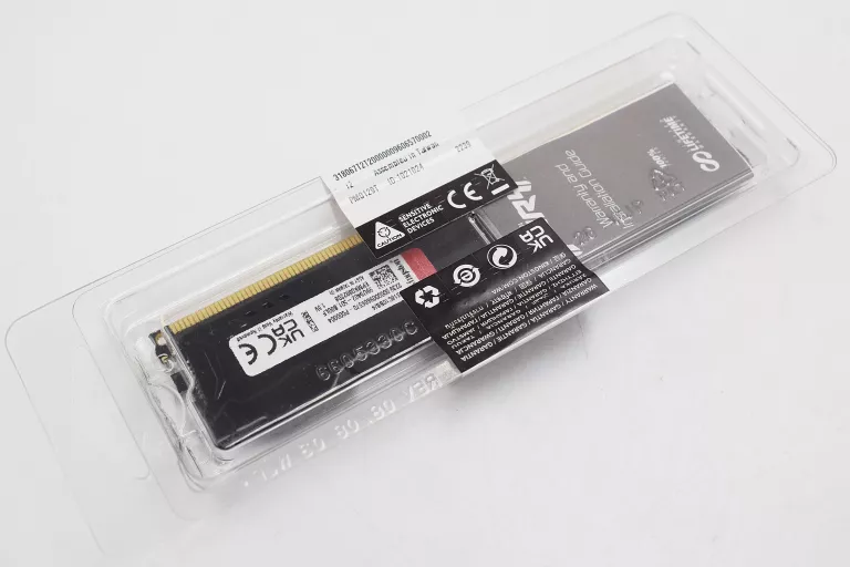 KINGSTON FURY 4GB 1866 MHZ CL10 BEAST BLACK DDR3