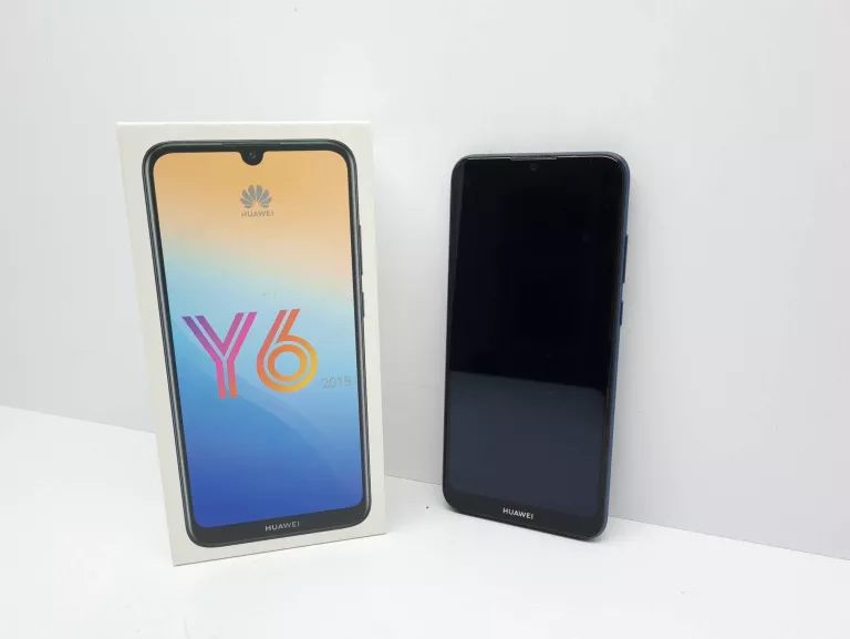 HUAWEI Y6 2019 2/32GB 6,1'' 3020MAH 13MPX KOMPLET