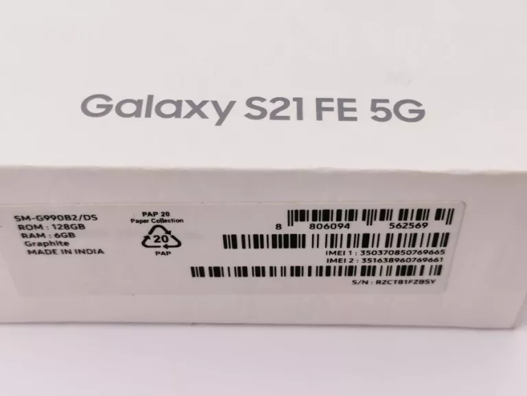 SAMSUNG GALAXY S21 FE 5G 128GB/6GB BLOKADA